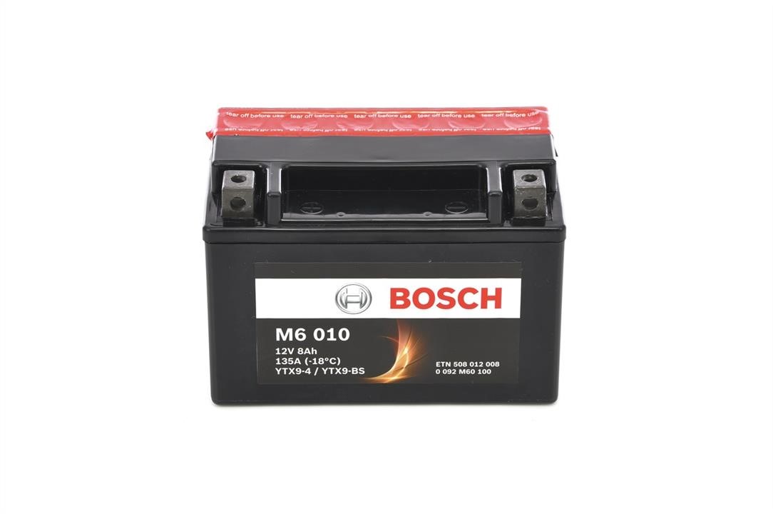 Bosch 0 092 M60 100 Akumulator Bosch 12V 8Ah 135A(EN) L+ 0092M60100: Dobra cena w Polsce na 2407.PL - Kup Teraz!