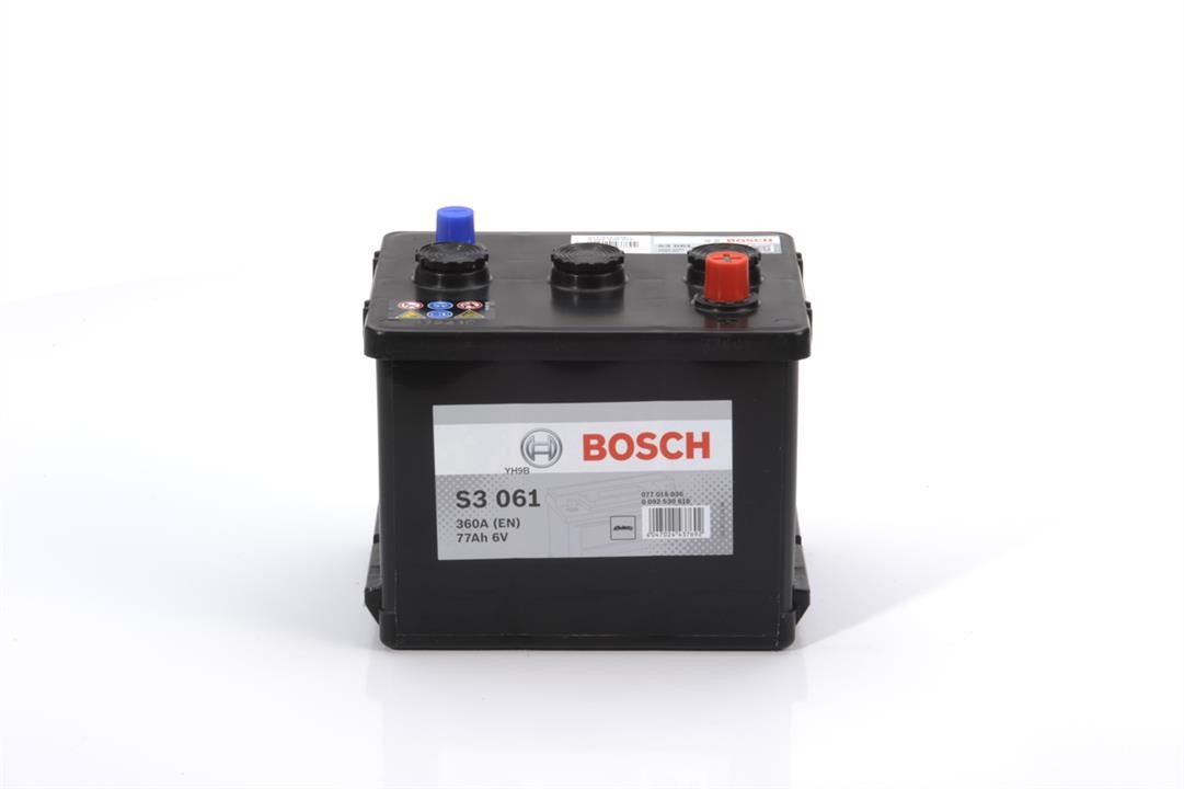 Bosch 0 092 S30 610 Battery Bosch 6V 77Ah 360A(EN) R+ 0092S30610: Buy near me in Poland at 2407.PL - Good price!