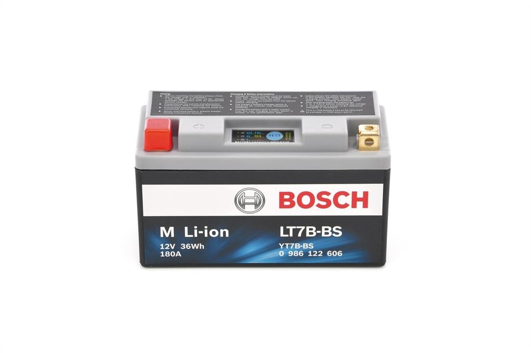 Bosch 0 986 122 606 Battery Bosch 12V 3Ah 180A(EN) L+ 0986122606: Buy near me in Poland at 2407.PL - Good price!