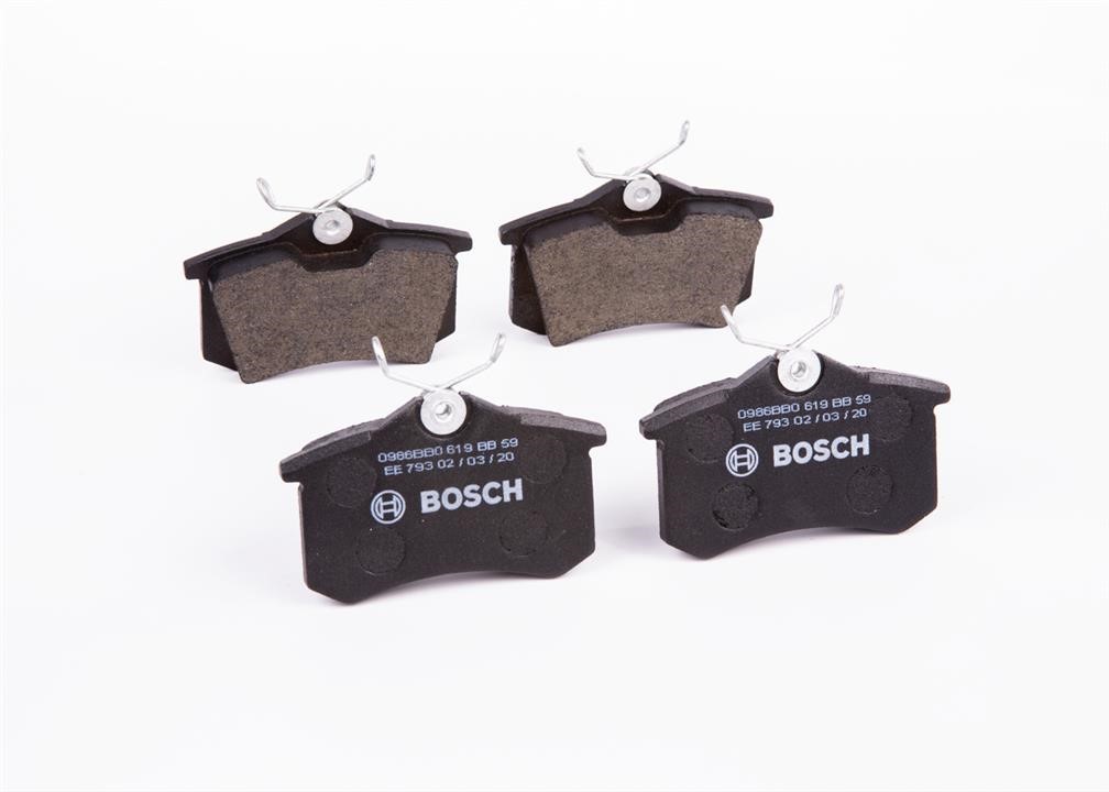 Klocki hamulcowe, zestaw Bosch 0 986 BB0 619