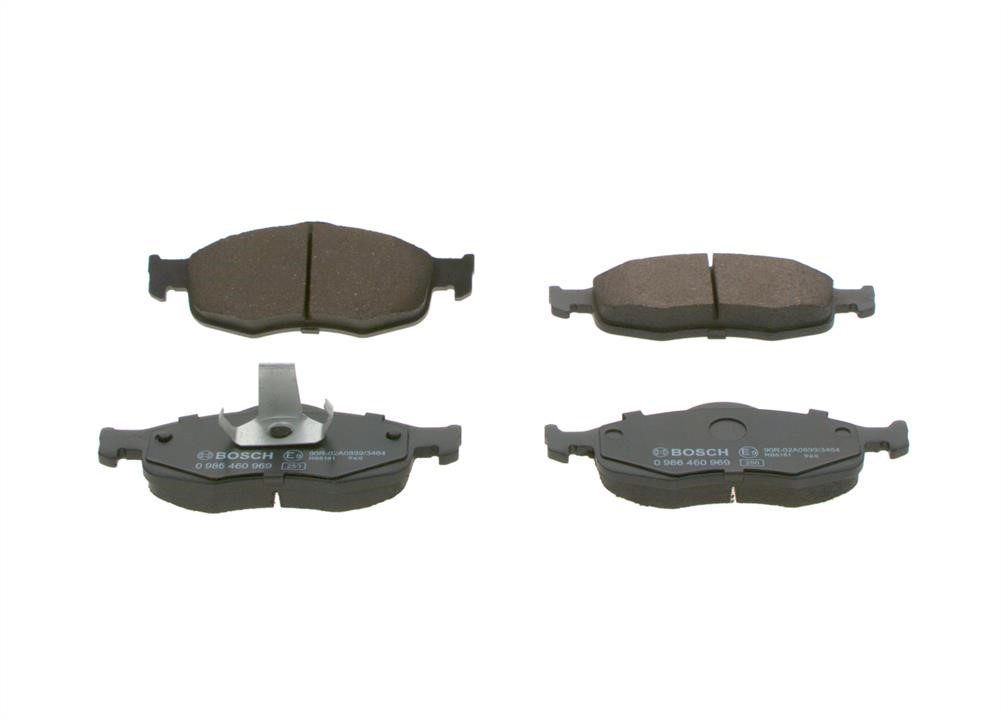 Bosch 0 986 460 969 Brake Pad Set, disc brake 0986460969: Buy near me in Poland at 2407.PL - Good price!