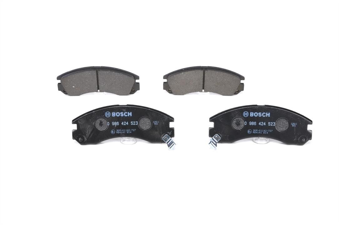 Bosch 0 986 424 523 Front disc brake pads, set 0986424523: Buy near me in Poland at 2407.PL - Good price!