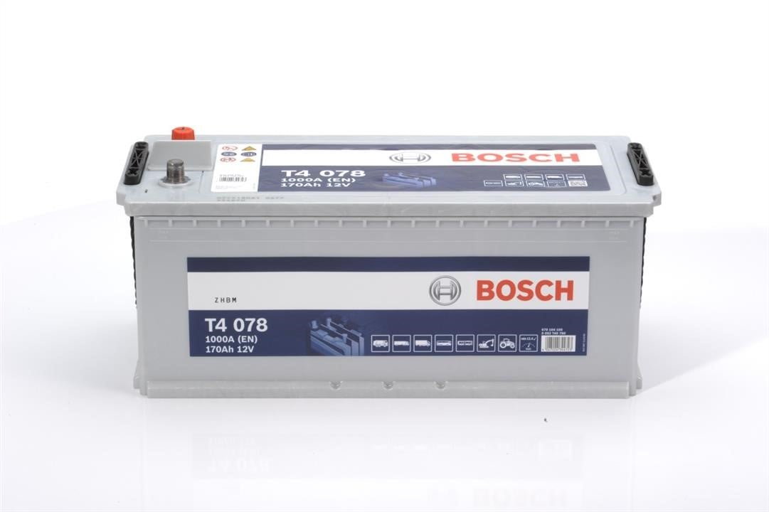 Bosch 0 092 T40 780 Battery Bosch 12V 170Ah 1000A(EN) L+ 0092T40780: Buy near me in Poland at 2407.PL - Good price!