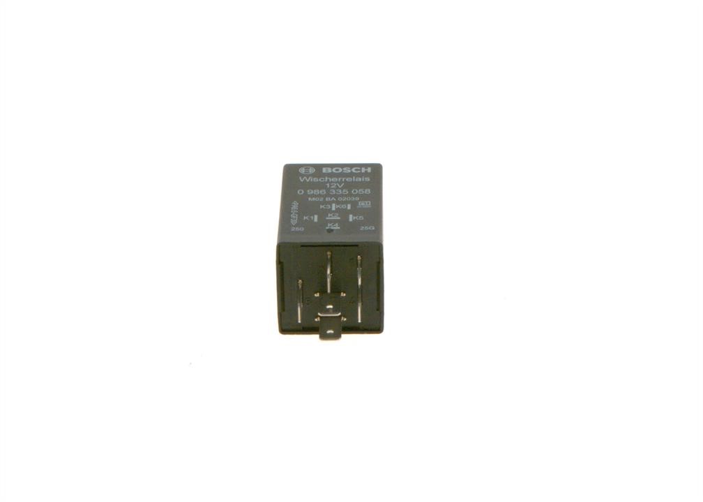 Bosch 0 986 335 058 Wipers relay 0986335058: Buy near me in Poland at 2407.PL - Good price!