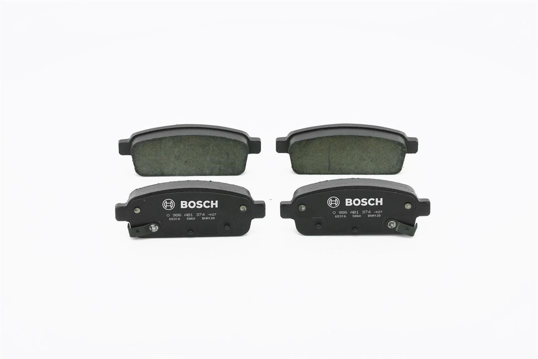 Bosch 0 986 AB1 374 Тормозные колодки дисковые, комплект 0986AB1374: Отличная цена - Купить в Польше на 2407.PL!