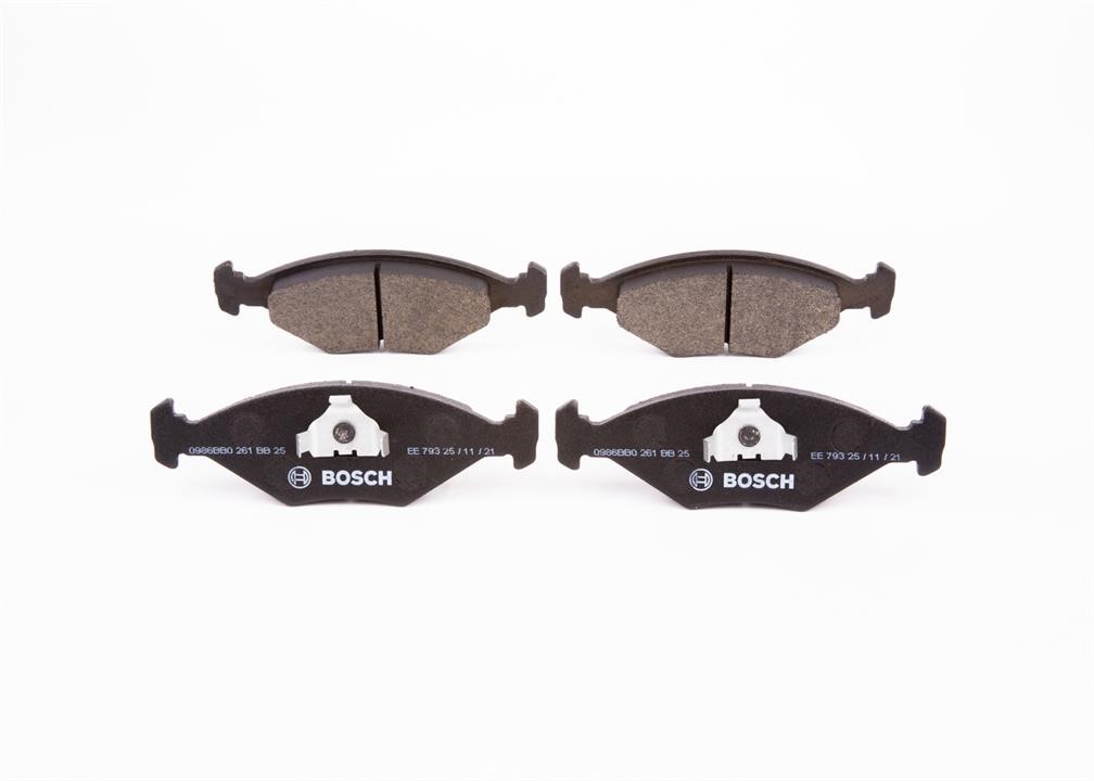 Bosch 0 986 BB0 261 Brake Pad Set, disc brake 0986BB0261: Buy near me in Poland at 2407.PL - Good price!