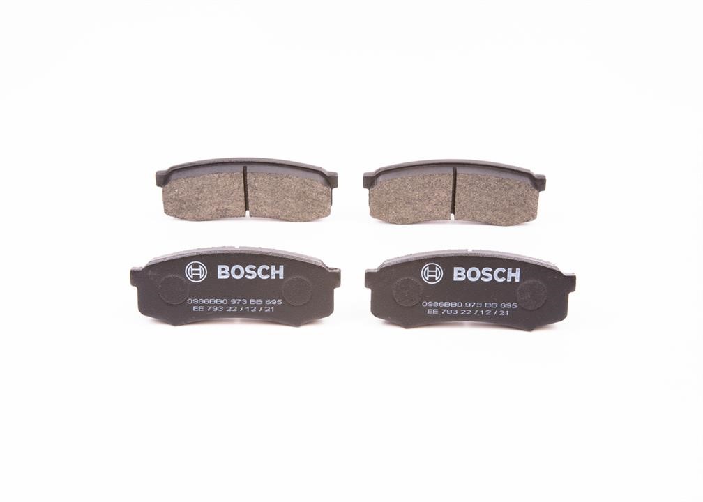 Bosch 0 986 BB0 973 Тормозные колодки дисковые, комплект 0986BB0973: Отличная цена - Купить в Польше на 2407.PL!