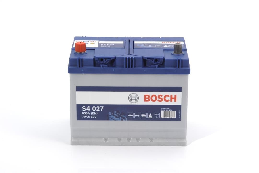 Bosch 0 092 S40 270 Akumulator Bosch 12V 70Ah 630A(EN) L+ 0092S40270: Dobra cena w Polsce na 2407.PL - Kup Teraz!
