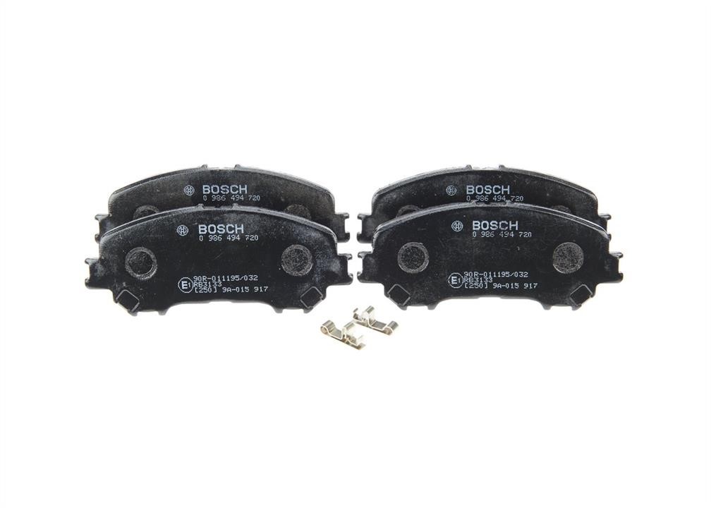 Bosch 0 986 494 720 Brake Pad Set, disc brake 0986494720: Buy near me in Poland at 2407.PL - Good price!