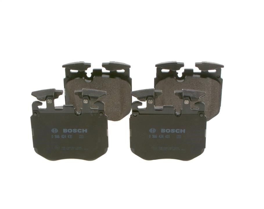 Bosch 0 986 424 431 Тормозные колодки дисковые, комплект 0986424431: Отличная цена - Купить в Польше на 2407.PL!