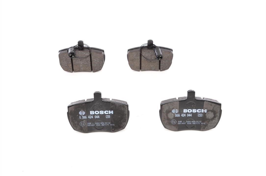 Bosch 0 986 424 044 Brake Pad Set, disc brake 0986424044: Buy near me at 2407.PL in Poland at an Affordable price!