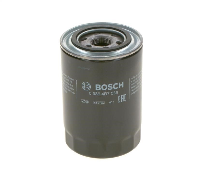 Bosch 0 986 4B7 036 Oil Filter 09864B7036: Buy near me in Poland at 2407.PL - Good price!