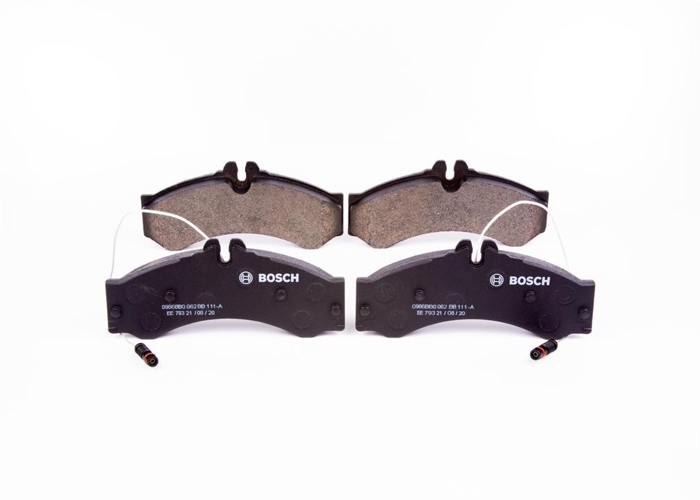 Bosch 0 986 BB0 062 Brake Pad Set, disc brake 0986BB0062: Buy near me in Poland at 2407.PL - Good price!