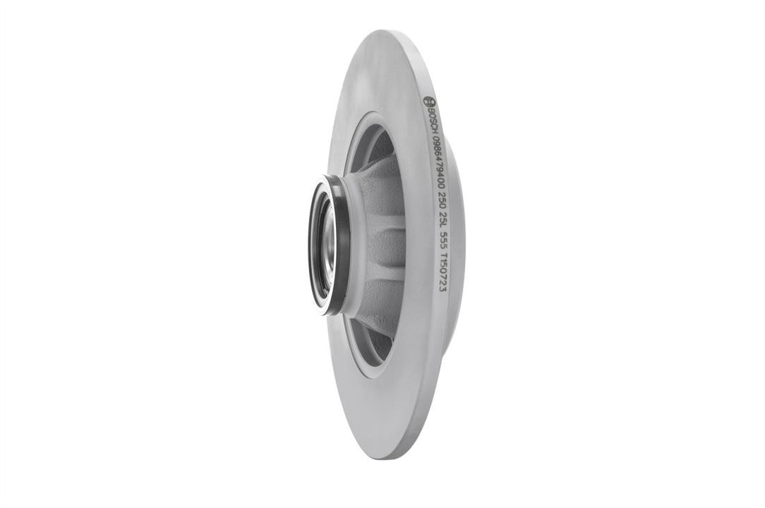 Bosch Rear brake disc, non-ventilated – price 382 PLN