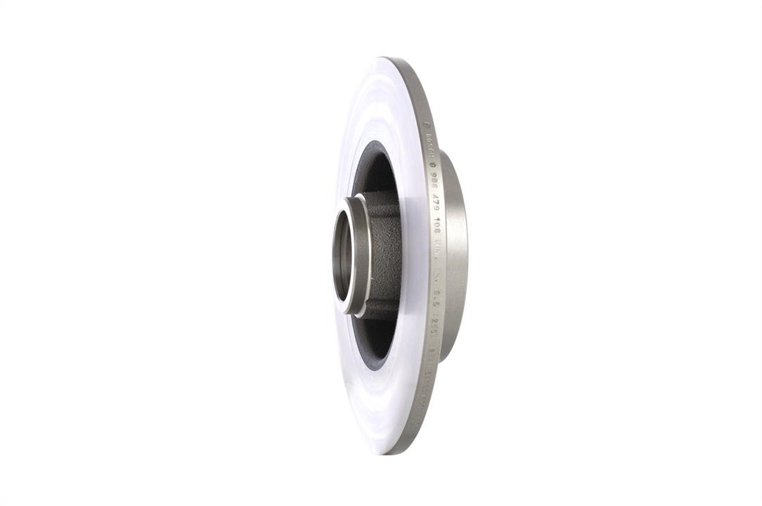 Rear brake disc, non-ventilated Bosch 0 986 479 108