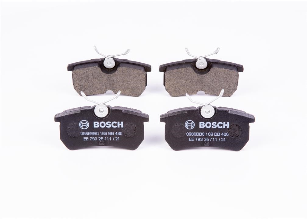 Bosch 0 986 BB0 169 Brake Pad Set, disc brake 0986BB0169: Buy near me in Poland at 2407.PL - Good price!