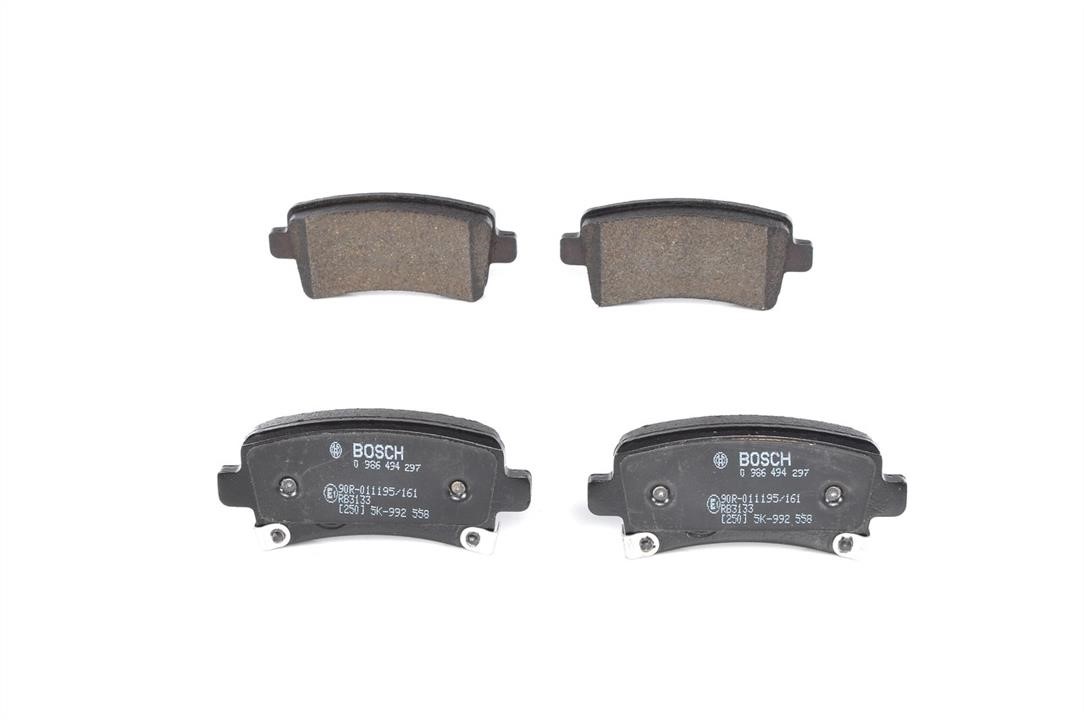 Bosch 0 986 494 297 Brake Pad Set, disc brake 0986494297: Buy near me in Poland at 2407.PL - Good price!