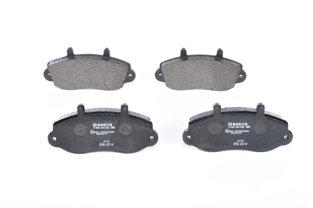 Bosch 0 986 494 288 Brake Pad Set, disc brake 0986494288: Buy near me in Poland at 2407.PL - Good price!