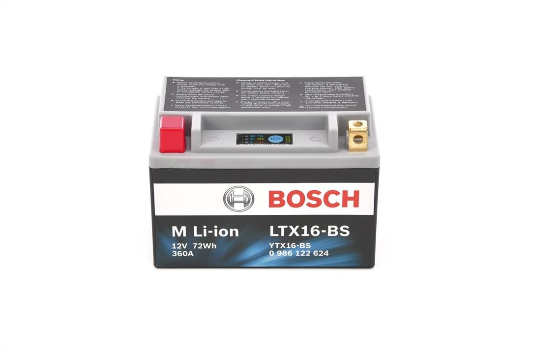 Bosch 0 986 122 624 Акумулятор Bosch 12В 6Ач 360А(EN) L+ 0986122624: Приваблива ціна - Купити у Польщі на 2407.PL!