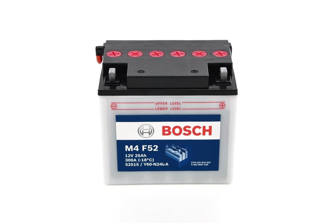 Bosch 0 092 M4F 520 Starterbatterie Bosch 12V 25AH 300A(EN) R+ 0092M4F520: Kaufen Sie zu einem guten Preis in Polen bei 2407.PL!