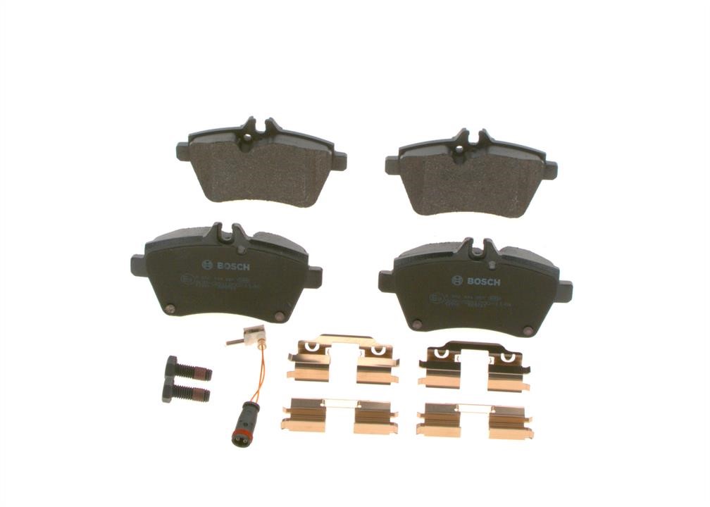 Bosch 0 986 494 087 Brake Pad Set, disc brake 0986494087: Buy near me in Poland at 2407.PL - Good price!