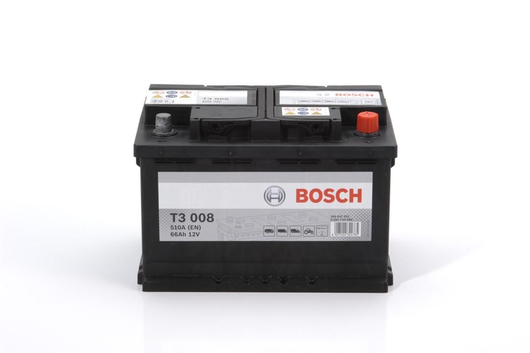 Bosch 0 092 T30 080 Battery Bosch 12V 66Ah 510A(EN) R+ 0092T30080: Buy near me at 2407.PL in Poland at an Affordable price!