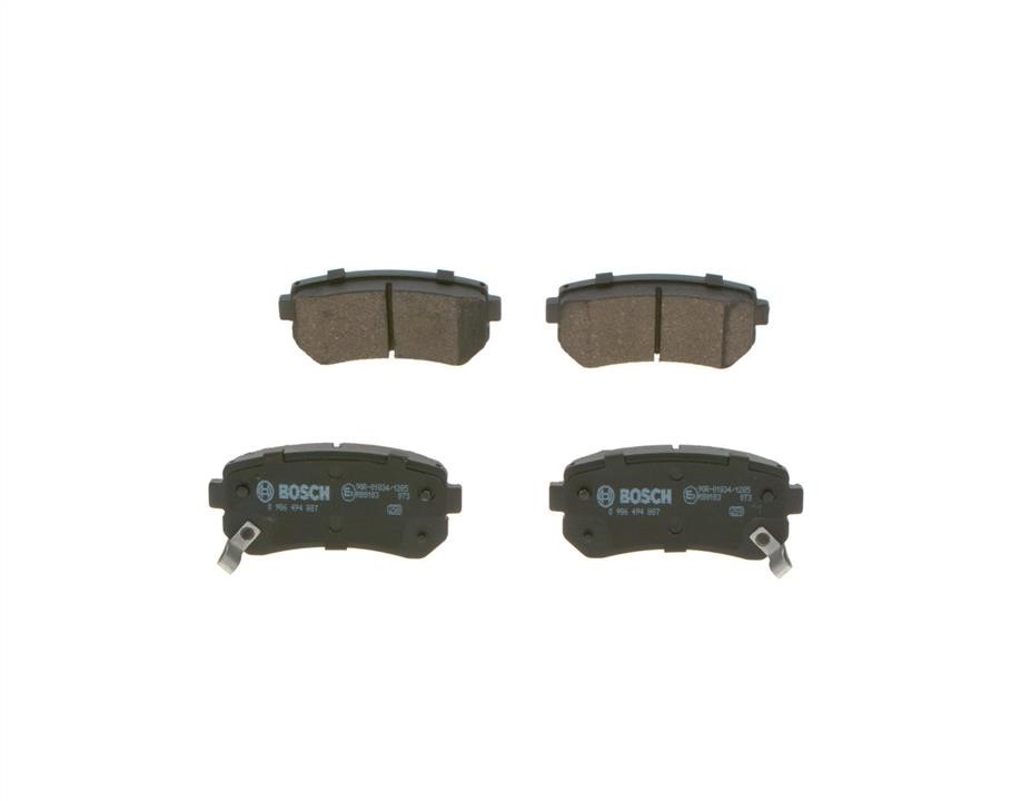 Bosch 0 986 494 887 Brake Pad Set, disc brake 0986494887: Buy near me at 2407.PL in Poland at an Affordable price!