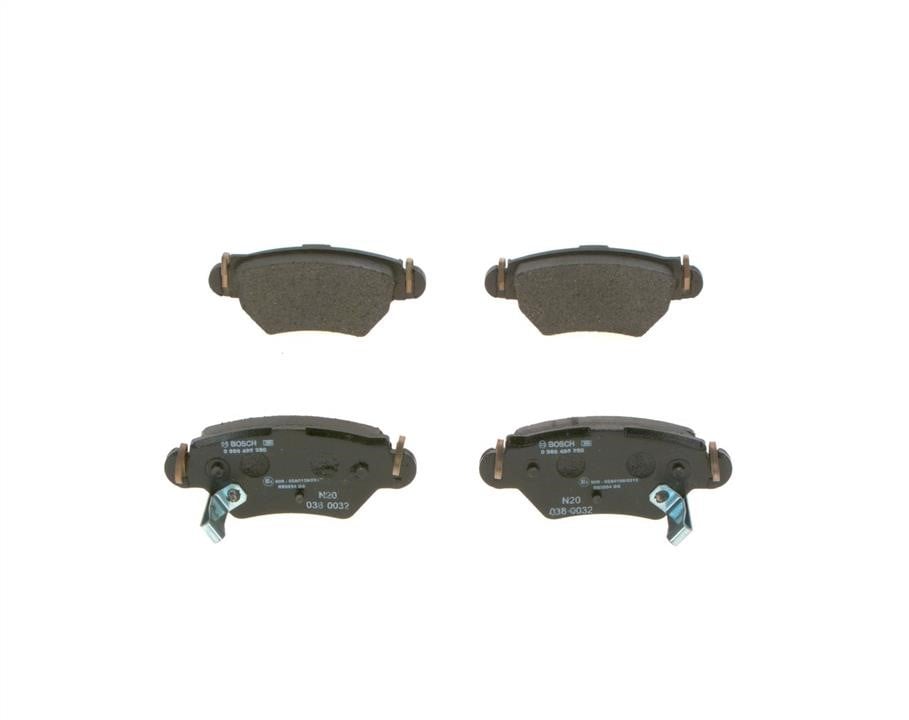 Bosch 0 986 495 250 Brake Pad Set, disc brake 0986495250: Buy near me at 2407.PL in Poland at an Affordable price!
