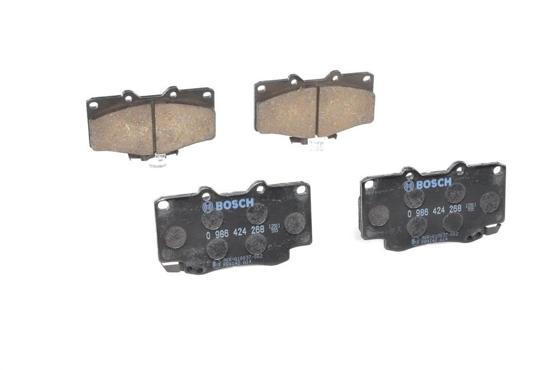 Brake Pad Set, disc brake Bosch 0 986 424 268