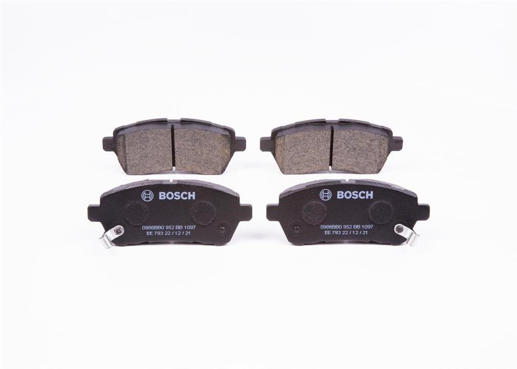 Bosch 0 986 BB0 952 Brake Pad Set, disc brake 0986BB0952: Buy near me in Poland at 2407.PL - Good price!