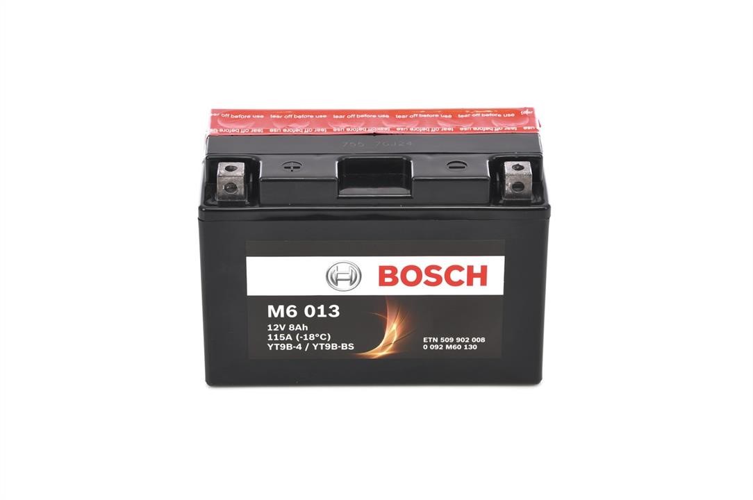 Bosch 0 092 M60 130 Battery Bosch 12V 8Ah 115A(EN) L+ 0092M60130: Buy near me in Poland at 2407.PL - Good price!