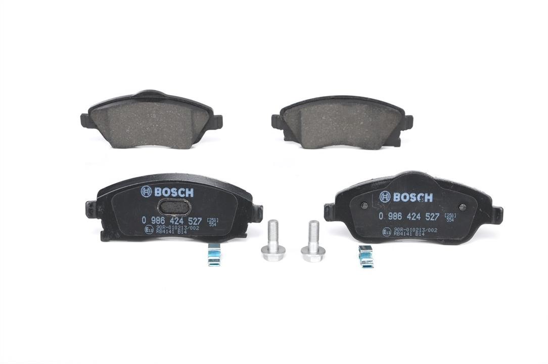 Bosch 0 986 424 527 Brake Pad Set, disc brake 0986424527: Buy near me in Poland at 2407.PL - Good price!