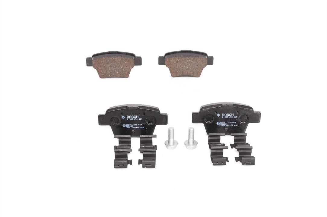 Bosch 0 986 494 605 Brake Pad Set, disc brake 0986494605: Buy near me in Poland at 2407.PL - Good price!