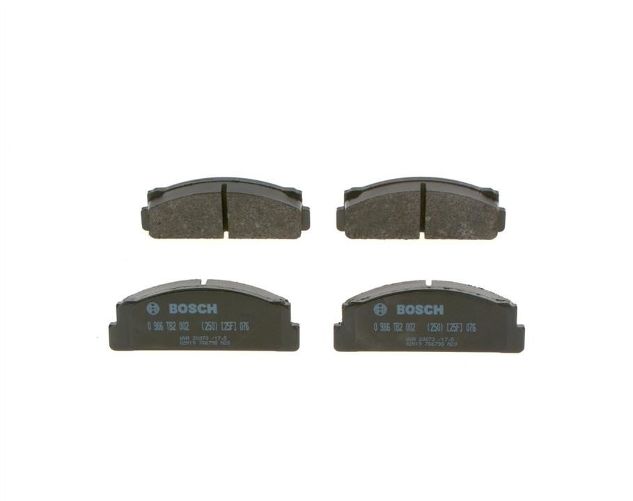 Bosch 0 986 TB2 002 Тормозные колодки дисковые, комплект 0986TB2002: Отличная цена - Купить в Польше на 2407.PL!