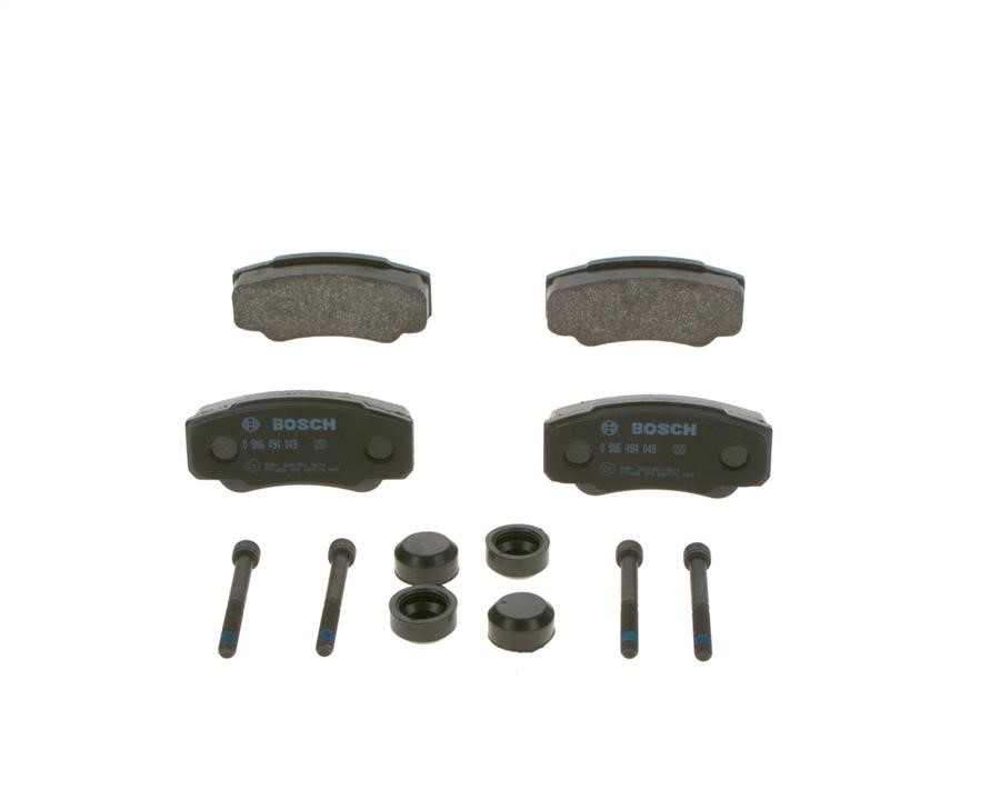 Bosch 0 986 494 049 Brake Pad Set, disc brake 0986494049: Buy near me in Poland at 2407.PL - Good price!