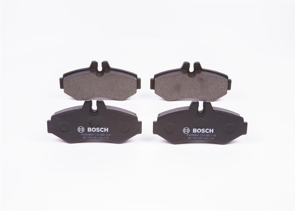 Bosch 0 986 BB0 733 Klocki hamulcowe, zestaw 0986BB0733: Dobra cena w Polsce na 2407.PL - Kup Teraz!