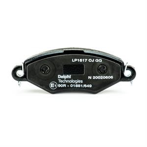 Delphi LP1617 Brake Pad Set, disc brake LP1617: Buy near me in Poland at 2407.PL - Good price!
