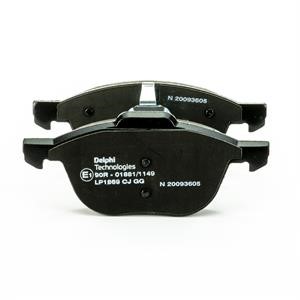 Delphi LP1869 Brake Pad Set, disc brake LP1869: Buy near me at 2407.PL in Poland at an Affordable price!
