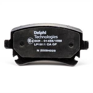 Delphi LP1911 Brake Pad Set, disc brake LP1911: Buy near me in Poland at 2407.PL - Good price!