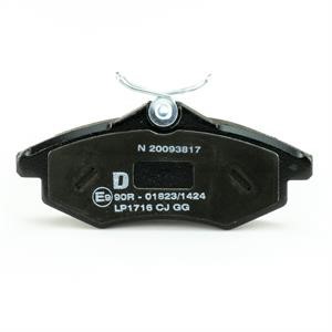 Delphi LP1716 Brake Pad Set, disc brake LP1716: Buy near me in Poland at 2407.PL - Good price!