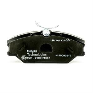Delphi LP1744 Brake Pad Set, disc brake LP1744: Buy near me in Poland at 2407.PL - Good price!