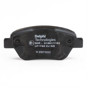 Delphi LP1772 Тормозные колодки дисковые, комплект LP1772: Отличная цена - Купить в Польше на 2407.PL!