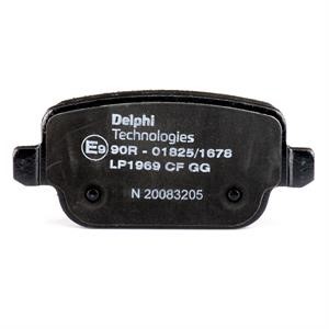 Delphi LP1969 Brake Pad Set, disc brake LP1969: Buy near me in Poland at 2407.PL - Good price!