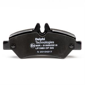 Delphi LP1983 Brake Pad Set, disc brake LP1983: Buy near me in Poland at 2407.PL - Good price!