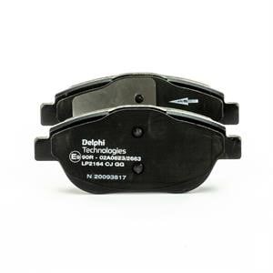Delphi LP2164 Brake Pad Set, disc brake LP2164: Buy near me in Poland at 2407.PL - Good price!