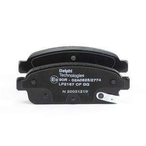 Delphi LP2167 Brake Pad Set, disc brake LP2167: Buy near me in Poland at 2407.PL - Good price!
