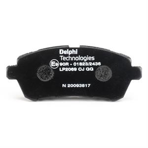 Delphi LP2069 Brake Pad Set, disc brake LP2069: Buy near me in Poland at 2407.PL - Good price!