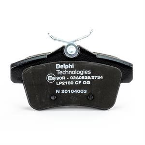 Delphi LP2180 Klocki hamulcowe, zestaw LP2180: Dobra cena w Polsce na 2407.PL - Kup Teraz!