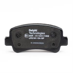 Delphi LP2191 Brake Pad Set, disc brake LP2191: Buy near me in Poland at 2407.PL - Good price!