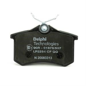 Delphi LP2254 Klocki hamulcowe, zestaw LP2254: Dobra cena w Polsce na 2407.PL - Kup Teraz!